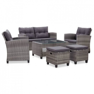 ZESTAW MEBLI OGRODOWYCH TECHNORATTAN SOFA MEBLE