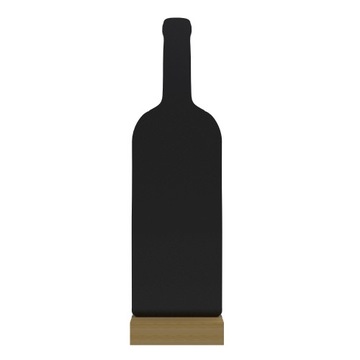 Tabliczka kredowa czarna WINO - zestaw 4 sztuk