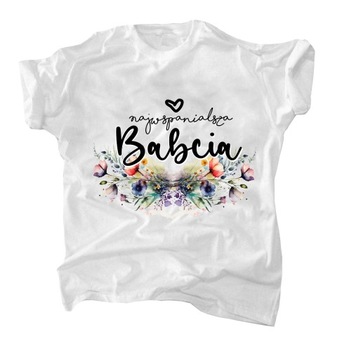 Koszulka dla Babci Prezent na dzień Babci T-shirt dla Babci XL