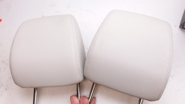 MAZDA 6 GJ FACELIFT 14-18 PODHLAVNÍKY PODHLAVNÍK PŘEDNÍ BÍLÁ KŮŽE