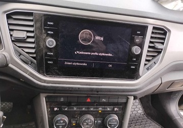 Volkswagen T-Roc I SUV 2.0 TSI 190KM 2021 Volkswagen T-Roc 2021r SALON POLSKA, 2.0 TSI 4x4. Uszkodzony. Poobijany., zdjęcie 13