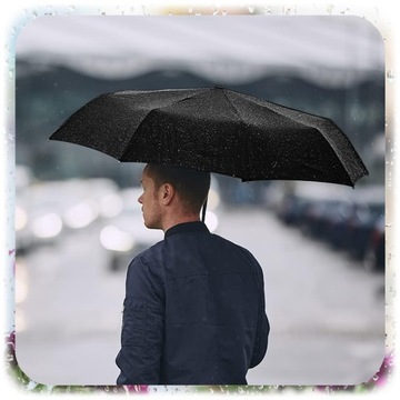 PARASOL MINI SKŁADANY MANUALNY PARASOLKA Mała Kompaktowy Kieszonkowy ETUI