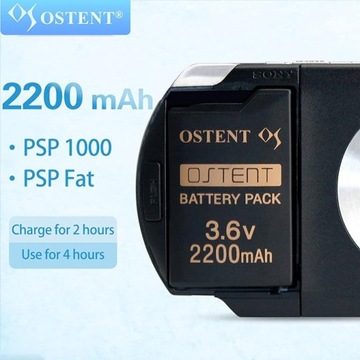 Аккумуляторная батарея OSTENT HQ PSP 3,6 В, 2200 мАч, 1000 1008, жир