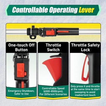 БЕНЗИНОВАЯ СНЕГООЧЕТАТЕЛЬНАЯ МАШИНА ЩЕТКА ДЛЯ ГАЗОНА LEAF