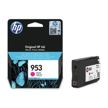Tusz Hp 953 Magenta F6U13AE 10 ml ORYGINAŁ