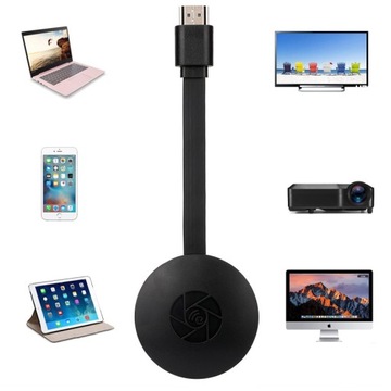 БЕСПРОВОДНОЙ АДАПТЕР WIFI HDMI CHROMECAST MIRRORSCREEN 2IN1