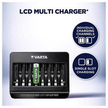 VARTA CHARGER R6/AA R3/AAA + батарейки 16 шт.