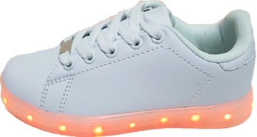 BUTY SPORTOWE LED ŚWIECĄCE 11OPCJI ŚWIECENIA 40