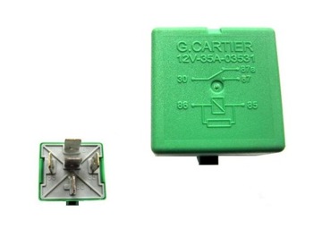 PRZEKAŹNIK WENTYLATORA CITROEN PEUGEOT 5 PIN ORYG.