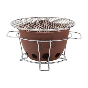 Piec gliniany Przenośny japoński grill BBQ Japoński grill Camping bez