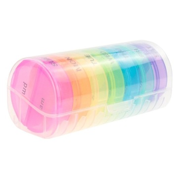 КОНТЕЙНЕР КАССЕТА ДЛЯ ЛЕКАРСТВЕННЫХ ТАБЛЕТОК КОРОБКА-ОРГАНИЗАТОР 7 ДНЕЙ В НЕДЕЛЮ