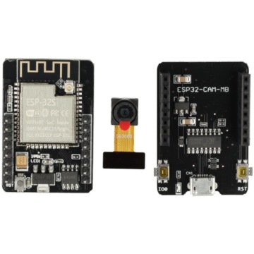 Плата ESP32 с ESP32-CAM WiFi + BLE 4.2 + специальный программатор