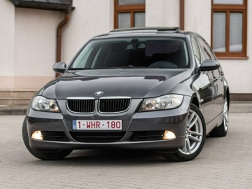 BMW Seria 3 E90-91-92-93 Limuzyna E90 318d 143KM 2007 BMW 320 M47 Rozrząd z przodu ! Szyberdach !