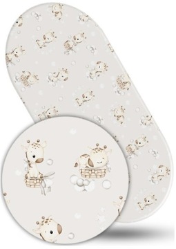 PRZEŚCIERADŁO DO GONDOLI WÓZKA KOŁYSKI BAWEŁNA BABYMAM