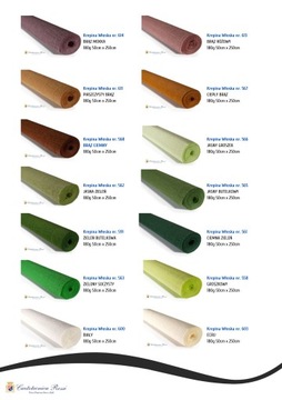 Креповая бумага Итальянский креп 180 г гофрированная папиросная бумага №. 17А5 персиковый