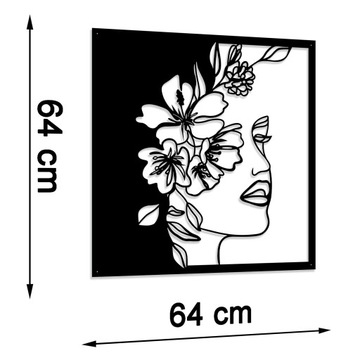 Ажурная картина Настенное украшение 3D Женщина панно