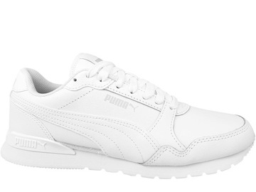 PUMA ST RUNNER 384904 02 BUTY BIAŁE LEKKIE SKÓRA