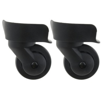 2x Spare Wheels for Luggage Case Repair Swivel Castors A65