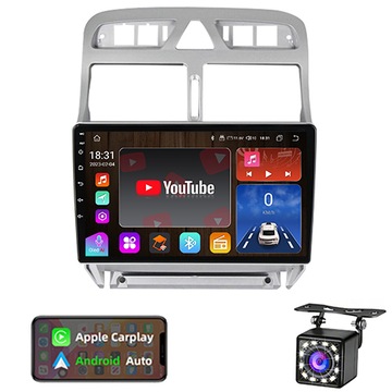 RADIO GPS ANDROID PEUGEOT 307 2002-2013 SIM 8/128G
