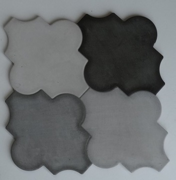 ИСПАНСКАЯ ТЕРРАКОТА ЦЕМЕНТО ЛИСТЬЯ 45X45 ПОЛ