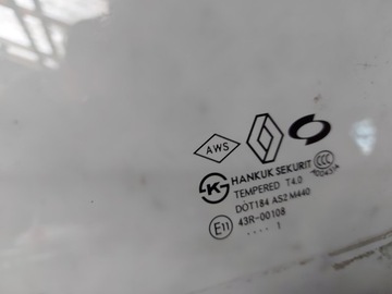RENAULT LATITUDE SKLO (OKNO) DVEŘE LEVÝ ZADNÍ