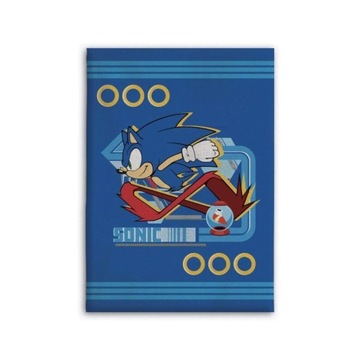 KOC POLAROWY SONIC 100X140 THE HEDGEHOG DZIECIĘCY KOC SONIC CHŁOPIĘCY PLED