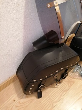 БОКОВЫЕ СУМКИ ОКНО ПАКЕТ 2 В 1 YAMAHA XVS 125 650 1100 КАЧЕСТВО DRAG STAR