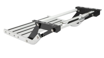 Входная ступенька в кемпер. Выдвижная ступенька для каравана.