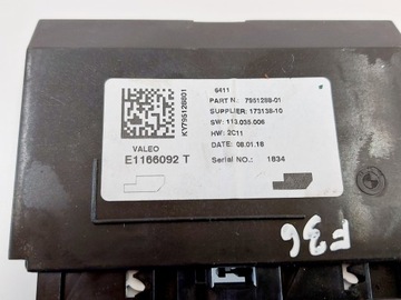 BMW F46 F45 F48 MODUL ŘÍZENÍ KLIMATIZACE 18R.