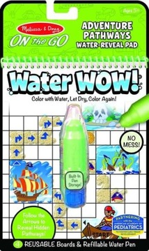 Wodna kolorowanka z labiryntami Water MelissaDoug
