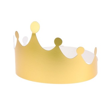 ZŁOTE CZAPECZKI NA PRZYJĘCIE URODZINOWE I BABY SHOWER