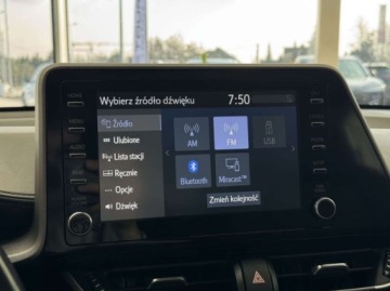 Toyota C-HR I Crossover 1.8 Hybrid 122KM 2019 Toyota C-HR Comfort Kamera cofania CarPlayAndroid Auto Asystent hamowan, zdjęcie 25