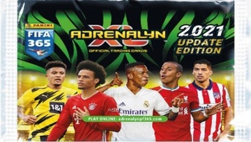 2021 FIFA 365 UPDATE PANINI KARTY SASZETKA