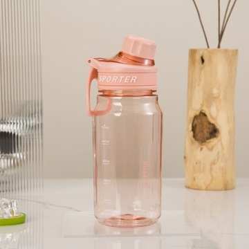 Креативная спортивная бутылка для воды для фитнеса OEM портативная пластиковая космическая чашка