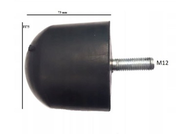 Полип резиновые бамперы бампера винт М12