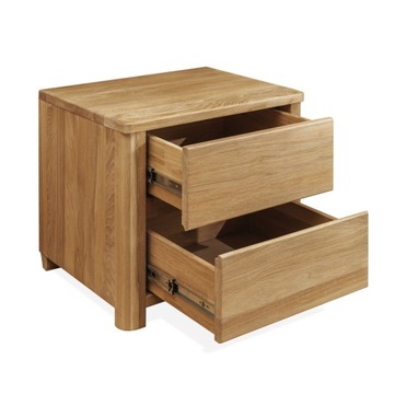 ЛОЗАННА прикроватная тумбочка, дуб, натуральное дерево