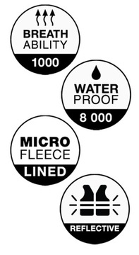 КУРТКА МУЖСКАЯ СОФТШЕЛЛ HI-TEC NETI II WATERPROOF XL