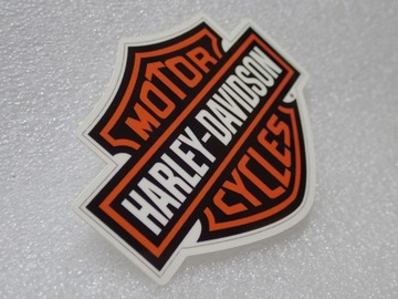 НАКЛЕЙКА С ЛОГОТИПОМ HARLEY DAVIDSON МОТОЦИКЛЫ 7 x 5,5 см