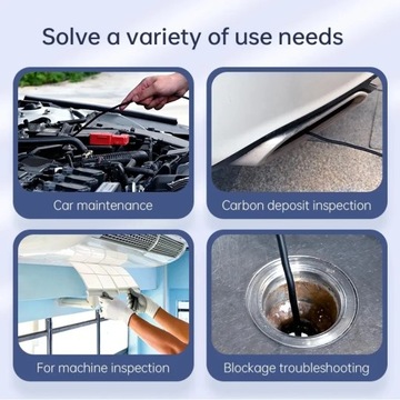 Промышленная эндоскопическая камера INSKAM 1080P 4,3-дюймовая IPS-камера