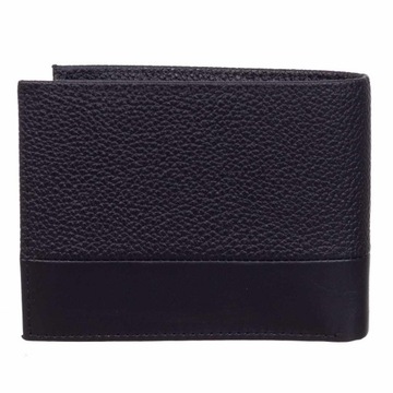 CALVIN KLEIN BEZPIECZNY PORTFEL MĘSKI SUBTLE MIX BIFOLD 5CC W/COIN BLACK