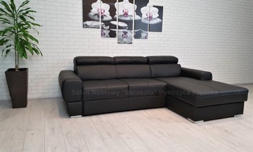 Skórzany narożnik sofa kanapa 100% skóra naturalna