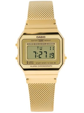 DÁMSKE HODINKY CASIO A700WEMG-9AEF RETRO VINTAGE