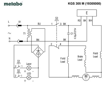 316061420 МЕТАБО РЫЧАГ ПРУЖИННЫЙ КОМПЛЕКС КГС 254/305 М