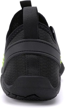 BUTY DO WODY + WOREK PLAŻOWE PŁYWANIE JEŻOWCE RAFA KORALOWA SPORTOWE CZARNY