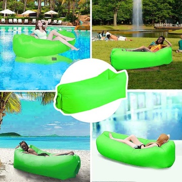FOTEL MATERAC DMUCHANY PLAŻOWY MOCNA DUŻA SOFA XXL