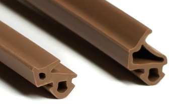ZESTAW USZCZELEK VEKA S 1126 + S 1127 BRĄZOWA 1+1