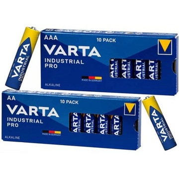Батарейка Varta Industrial Pro AAA — 40 шт.