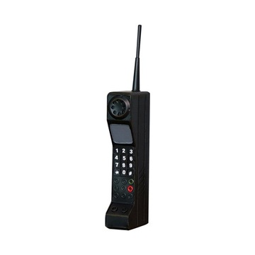 80. 90. Vintage Cegła Model telefonu komórkowego Staromodny model telefonu