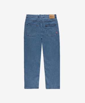 Męskie niebieskie spodnie jeansowe PROSTO jeansy Baggy Oyeah W38L36