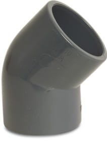 Kolano 45 PVC 50mm - basen, panel, solar